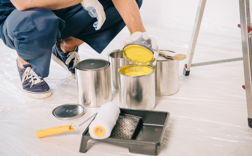 Yellow Paint
